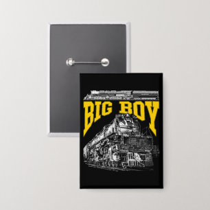 Big Boy 4014 Union Pacific Class 4000. Steam Loco. Button