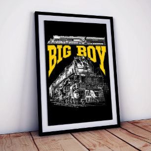 Big Boy 4014 Union Pacific Class 4000. Steam Loco. Photo Print
