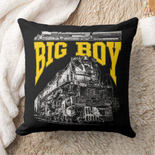 Big Boy 4014 Union Pacific Class 4000. Steam Loco. Throw Pillow
