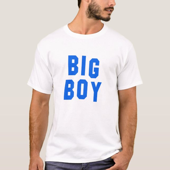 Big Boy and Little Boy Matching Tees (Front)