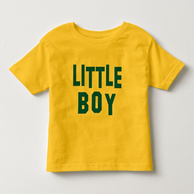 Big Boy and Little Boy Matching Tees (Front)