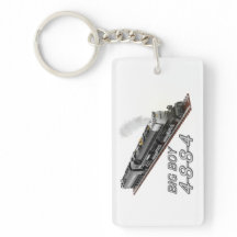 Big Boy Locomotive Dual-Sided Keychain