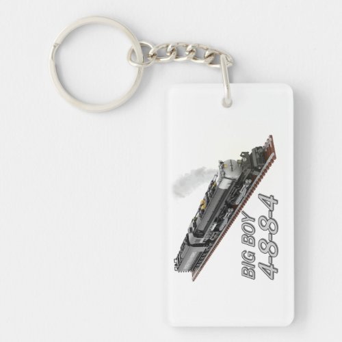Big Boy Locomotive Dual-Sided Keychain