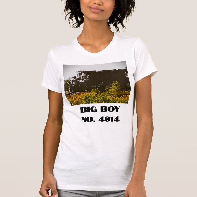 Big Boy No. 4014 Locomotive Tee  (Front)