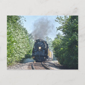 Big Boy No. 4014 Steam Locomotive Postcard
