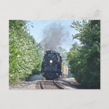 Big Boy No. 4014 Steam Locomotive Postcard by catherinesherman at Zazzle