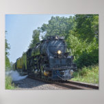 Big Boy No. 4014 Steam Locomotive Poster at Zazzle