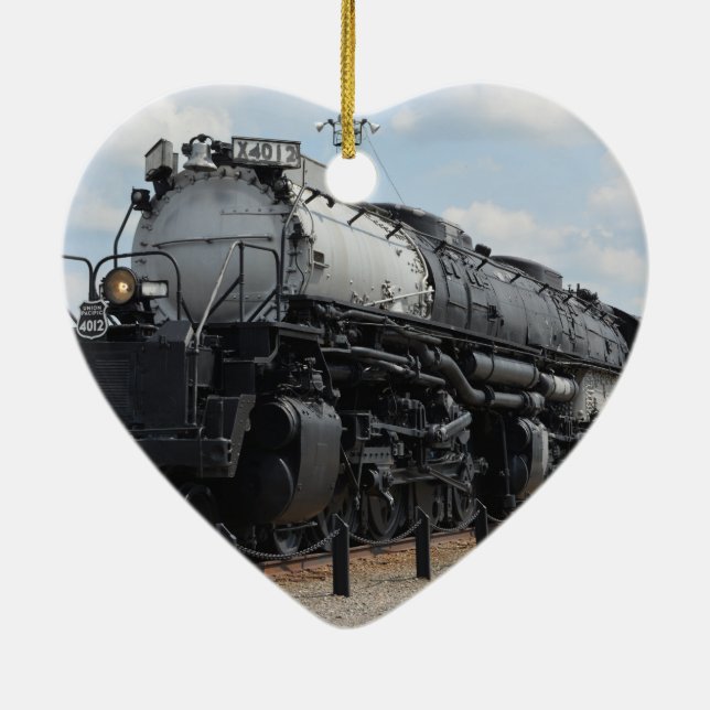 Big Boy No. X4012 Ceramic Ornament (Back)