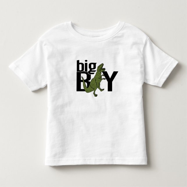 Big Boy Toddler T-shirt (Front)