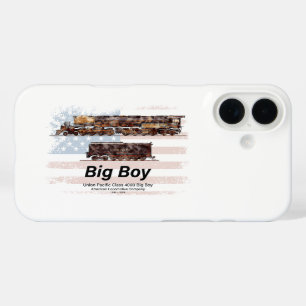 Big Boy Vintage Steam Train American Locomotive iPhone 16 Case