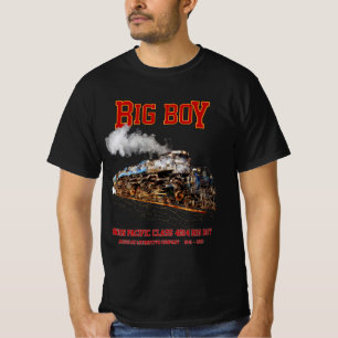 Big Boy Vintage Steam Train American Locomotive T-Shirt