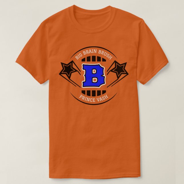 Big Brain Brush Bay Bay T-Shirt (Design Front)