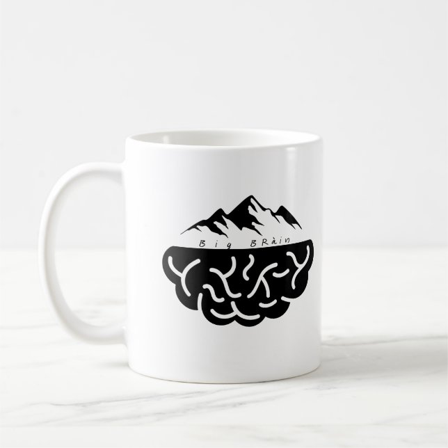 Big Brain Coffee Mug (Left)