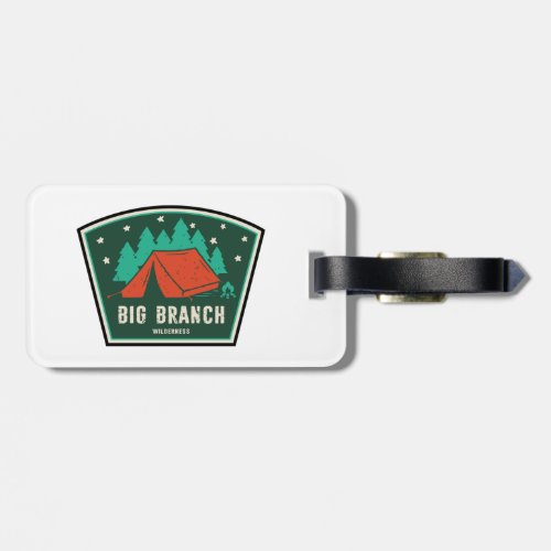 Big Branch Wilderness Vermont Camping Luggage Tag