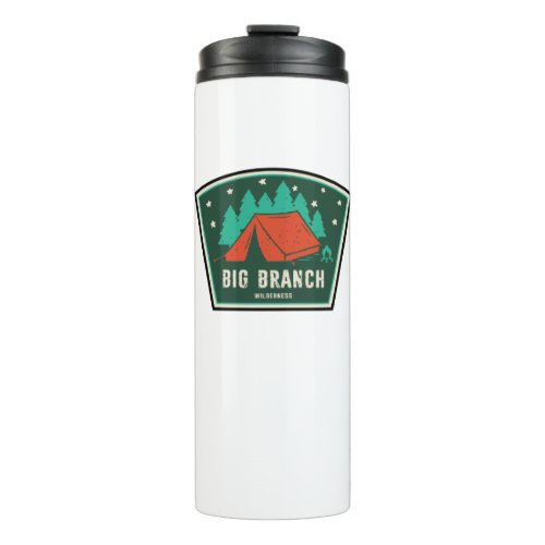 Big Branch Wilderness Vermont Camping Thermal Tumbler