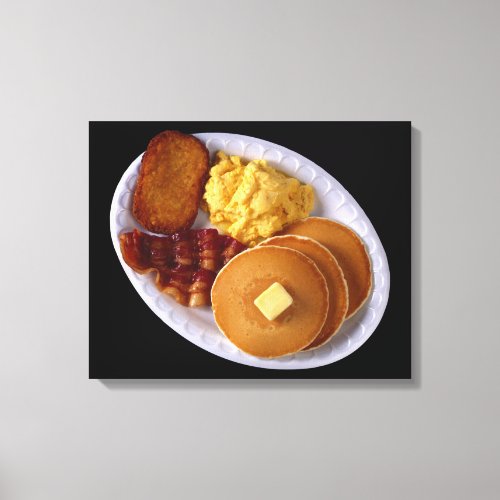 Big Breakfast Canvas Print