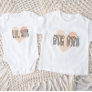 Big Bro Blush Heart Matching Sibling Family Baby T-Shirt