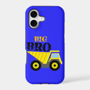 Big Bro Construction Yellow Dump Truck iPhone 17 Case