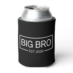 Big Bro Est. 2026 New Big Brother Pregnancy Baby Can Cooler