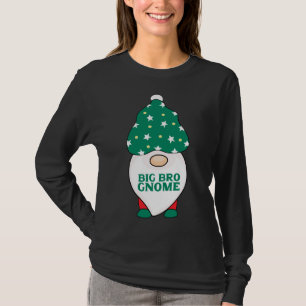 Big Bro Gnome Brother Gnomes Matching Christmas Pa T-Shirt