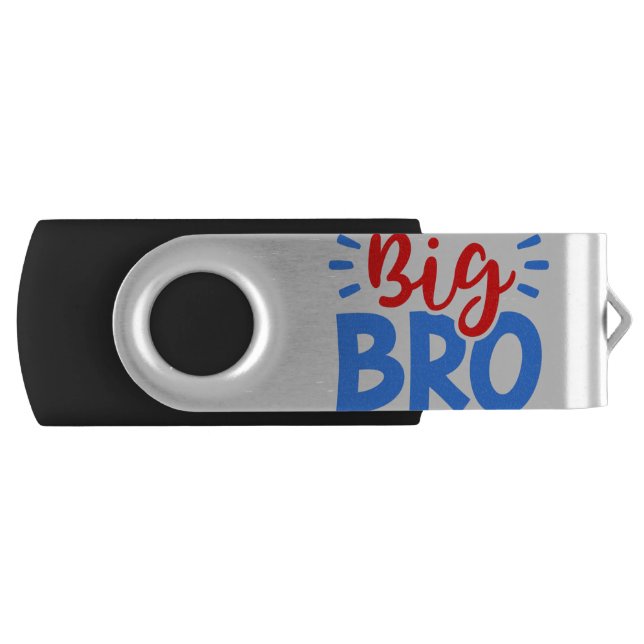 BIG BRO in Red and Blue Flash Drive (Front)