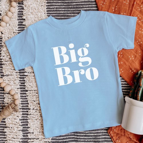 Big Bro  Matching Sibling Family Baby T_Shirt