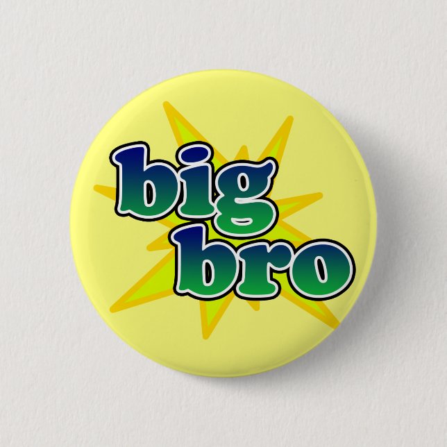 Big Bro Pinback Button (Front)