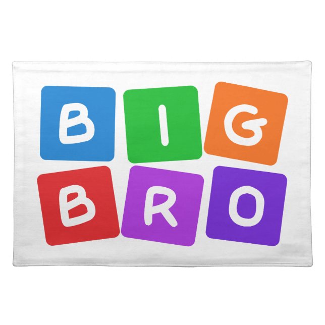 Big Bro placemat (Front)