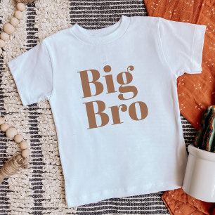 Big Bro Rust Matching Sibling Family Baby T-Shirt