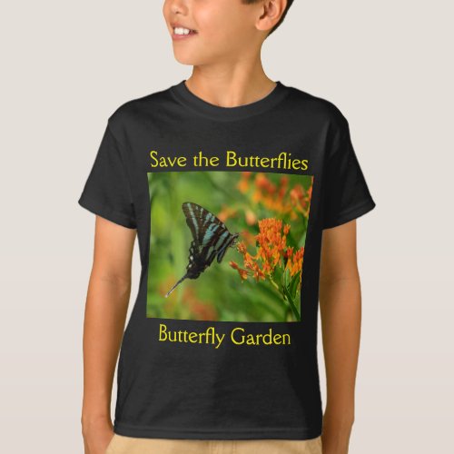 Big BroSis Butterfly Garden T_Shirt