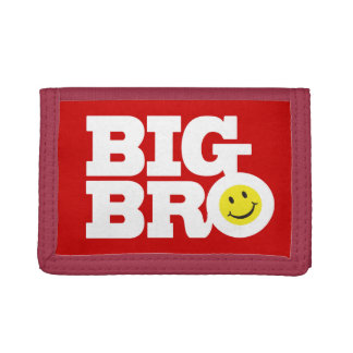 Big bro smile tri-fold wallet