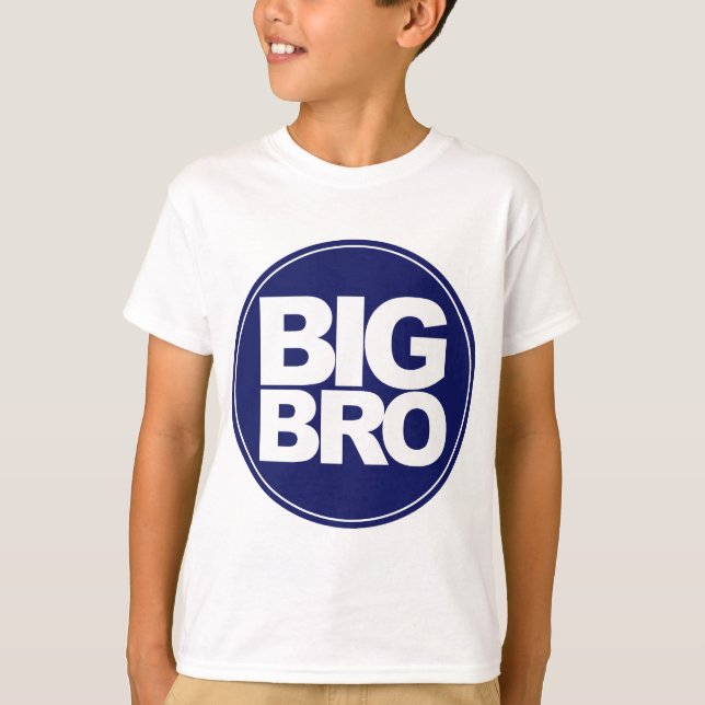 big bro t-shirt mix and match design (Front)