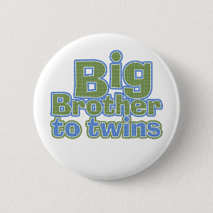 Big Bro - Twins Pinback Button