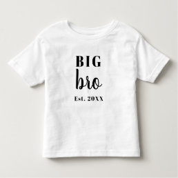Big Bro Year Toddler T-shirt