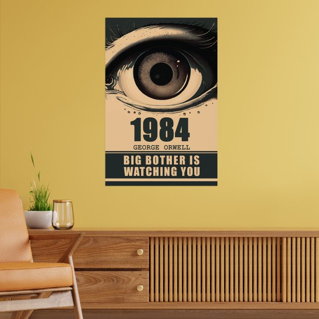 1984 Book Poster