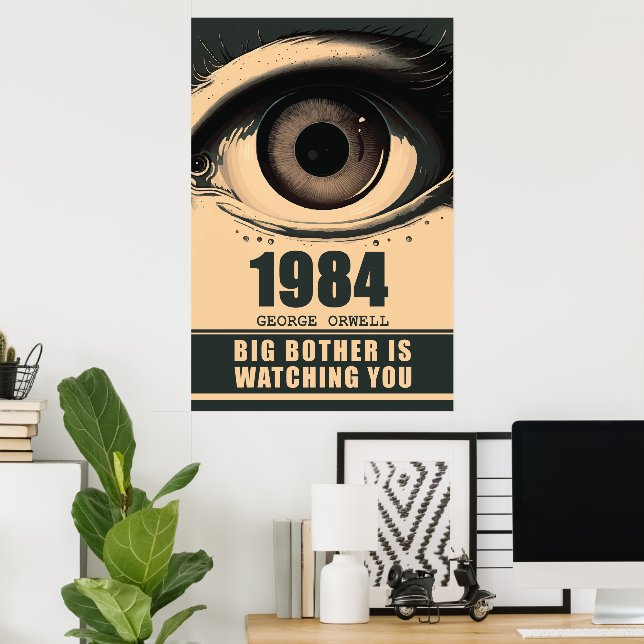 1984 Book Poster