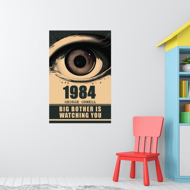 1984 Book Poster