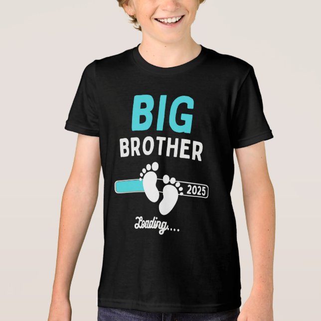 Big Brother 2025 Loading Big Brother announcement Tri-Blend Shirt (Front)