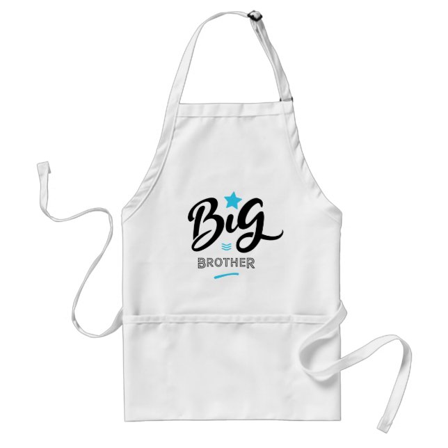 BIG BROTHER ADULT APRON (Front)