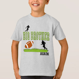 Big Brother again football t-shirt