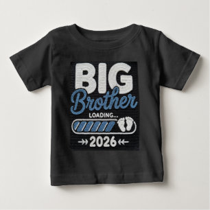 big brother announcement clothing 2026 baby T-Shirt