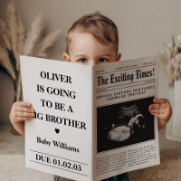 Big Brother Announcement Newspaper Fold
