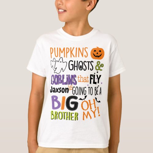 Big Brother Announcement Shirt Halloween