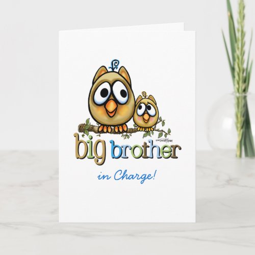 Big Brother _ Baby Bro Owls Announcement