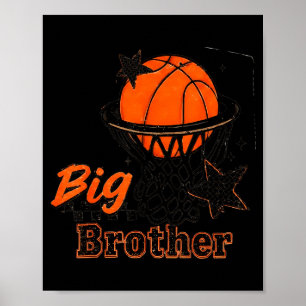 Big Brother Baby Brother Boy Maternity 100 Days Of Poster