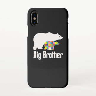Big Brother Bear Autism Awareness iPhone X Case