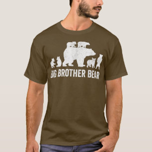 Big Brother Bear Shirts, Funny Six Cub Siblings Ol T-Shirt