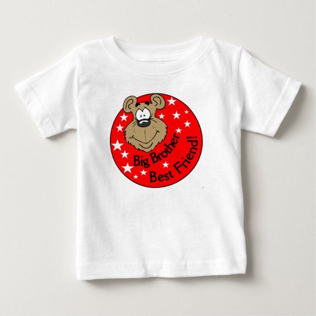 Big Brother Best Friend Baby T-Shirt (Front)