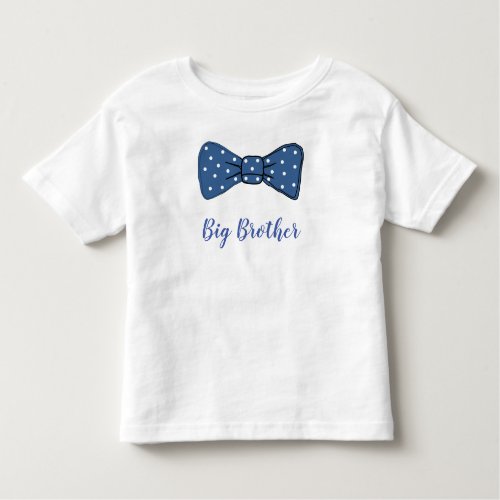 Big Brother Bow Tie Toddler T_shirt