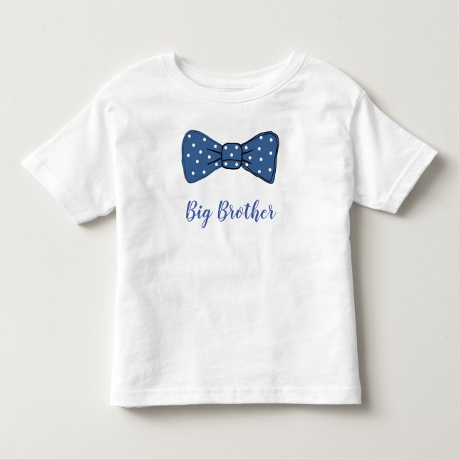 Big Brother Bow Tie Toddler T-shirt (Front)